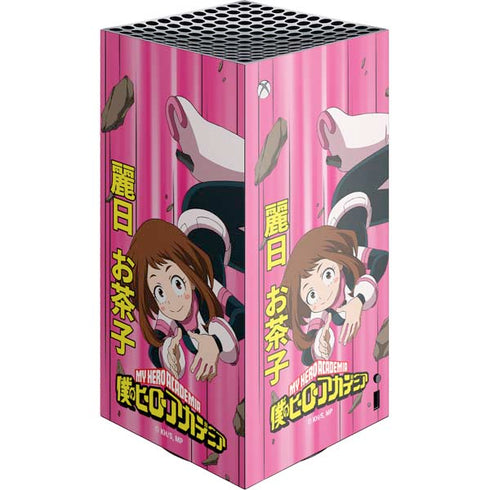 My Hero Academia Ochaco Uraraka Season 4 XBox Series X Digital Edition Console Skin